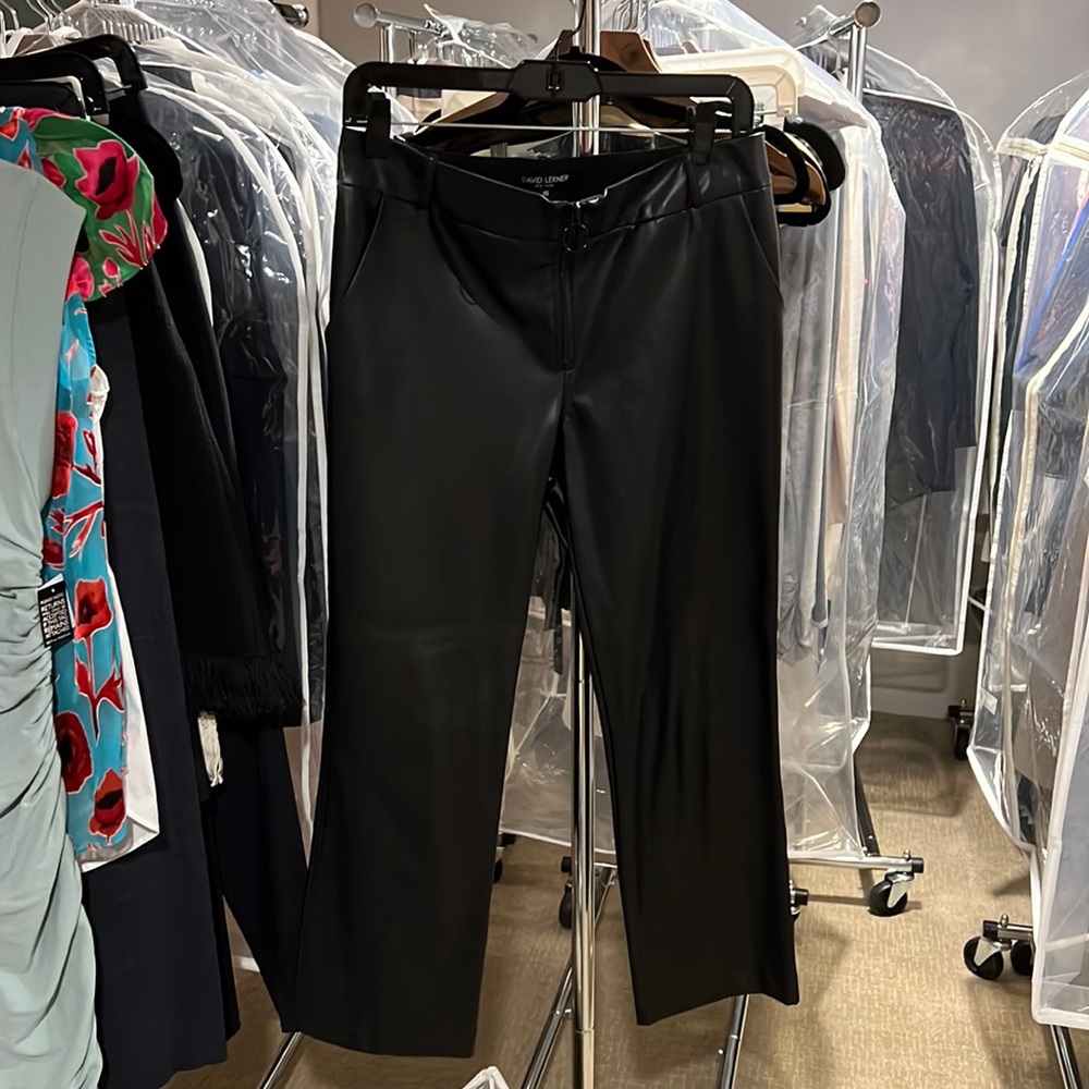 David Lerner Vegan Leather Pant